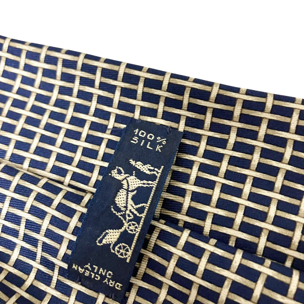 HERMES シルク総柄ネクタイ88 HA 古着・中古-5枚目のアイテム画像