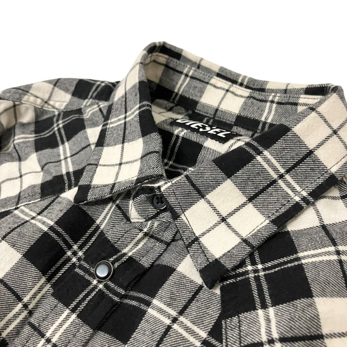 DIESEL(ディーゼル) S-EAST-LONG-CHK-BチェックシャツA02686 A02686