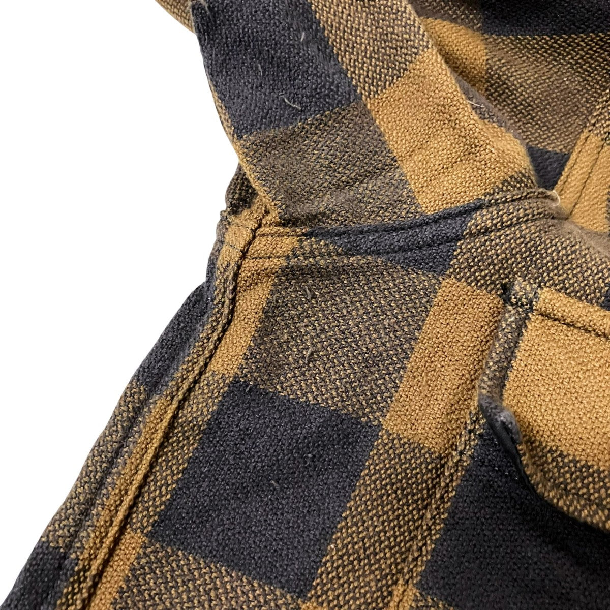 WOOLRICH LONG SLEEVE AUTHENTIC FLANNEL SHIRTチェックシャツWOSI0080K 古着・中古-5枚目のアイテム画像