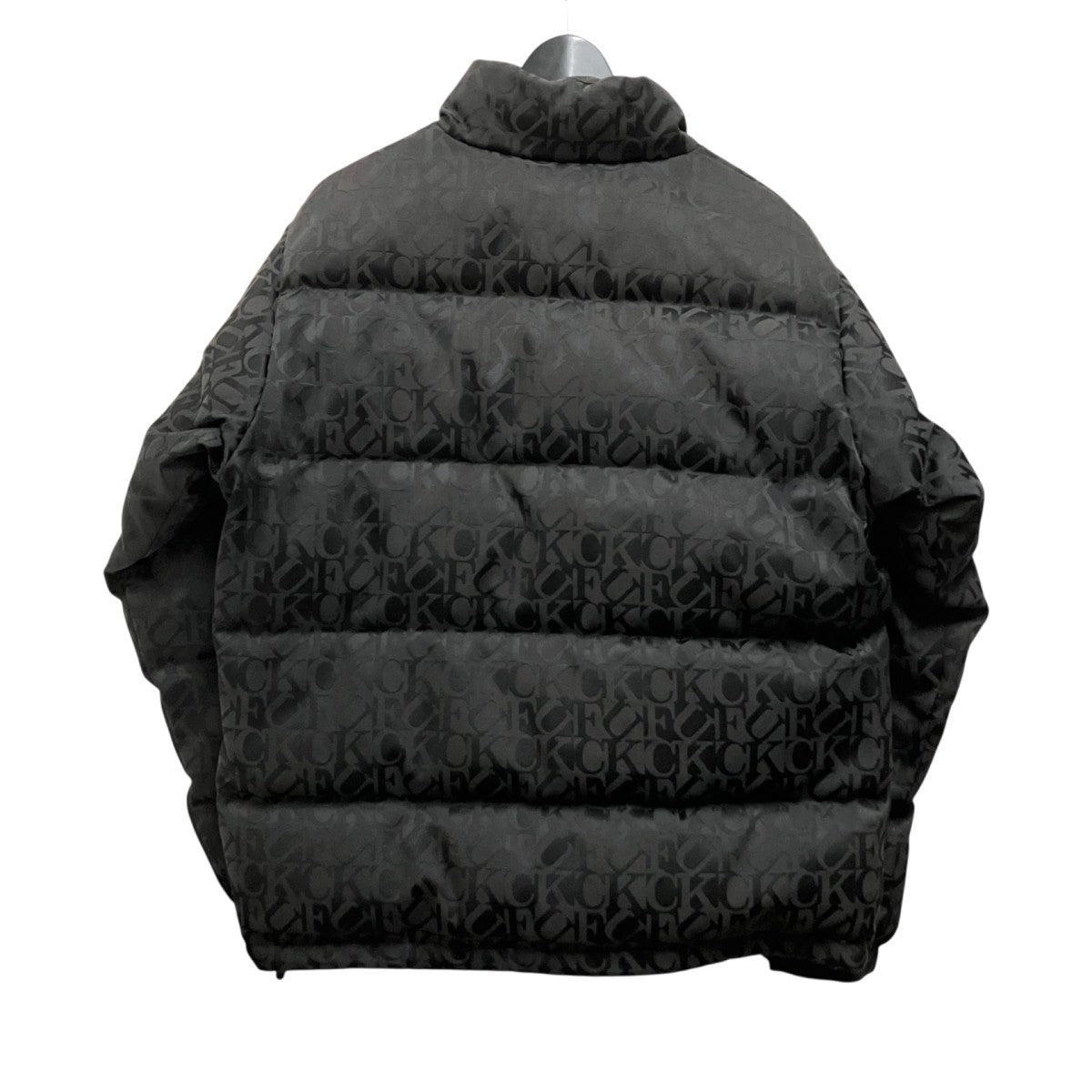 Supreme Fuck Jacquard Puffy Jacketダウンジャケット 古着・中古-2枚目のアイテム画像