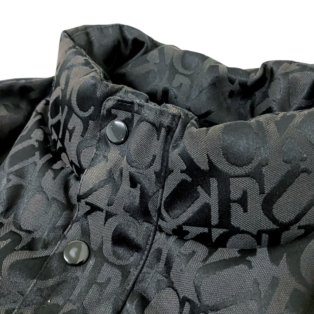 Supreme Fuck Jacquard Puffy Jacketダウンジャケット 古着・中古-3枚目のアイテム画像