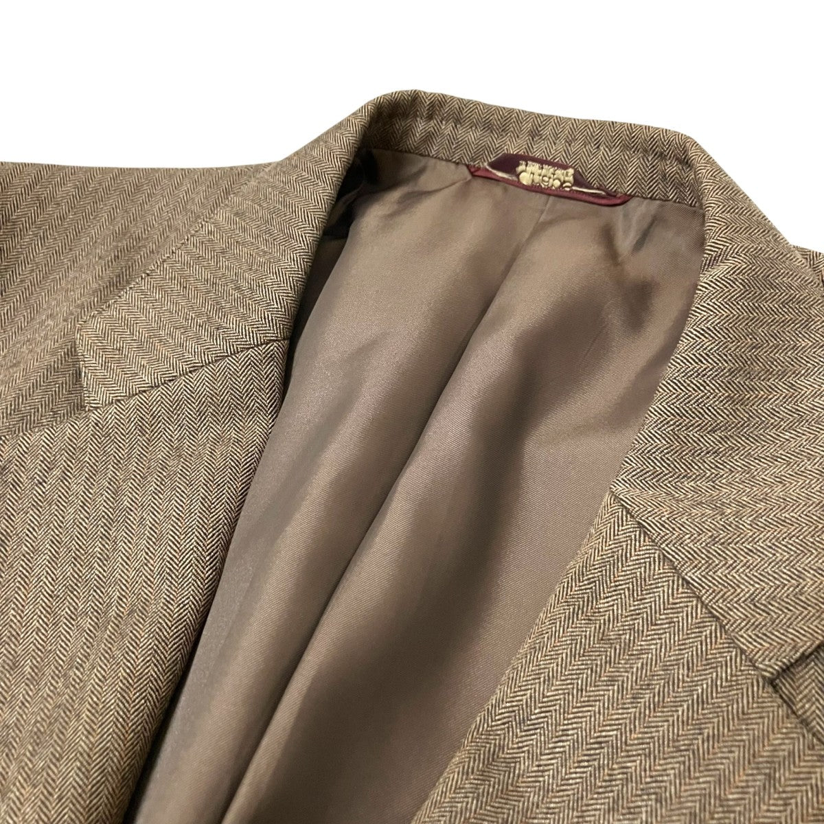 CHAPS RALPH LAUREN ヘリンボーンテーラードジャケット 古着・中古-3枚目のアイテム画像