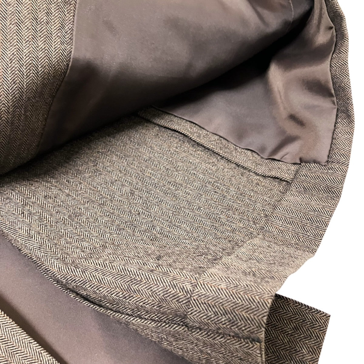 CHAPS RALPH LAUREN ヘリンボーンテーラードジャケット 古着・中古-4枚目のアイテム画像