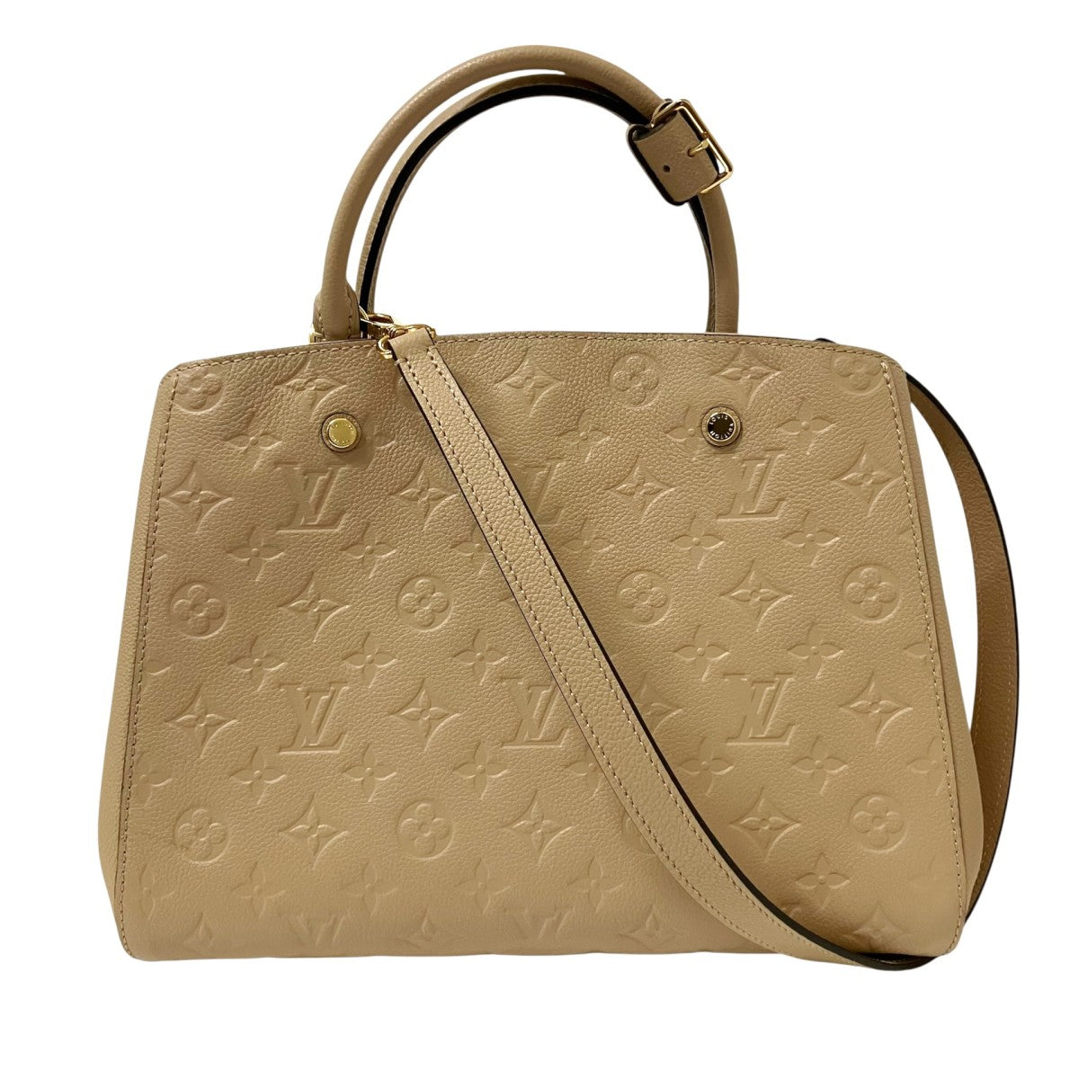 LOUIS VUITTON モンテーニュMMモノグラム2WAYショルダーバッグM41152 古着・中古-1枚目のアイテム画像