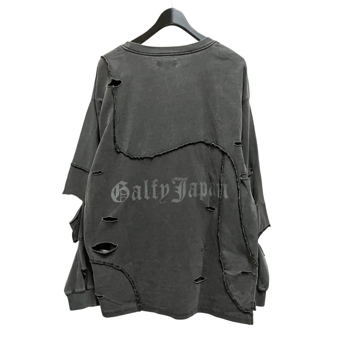 GALFY ツギハギゾンビロンTeeダメージ加工カットソー151017 古着・中古-2枚目のアイテム画像