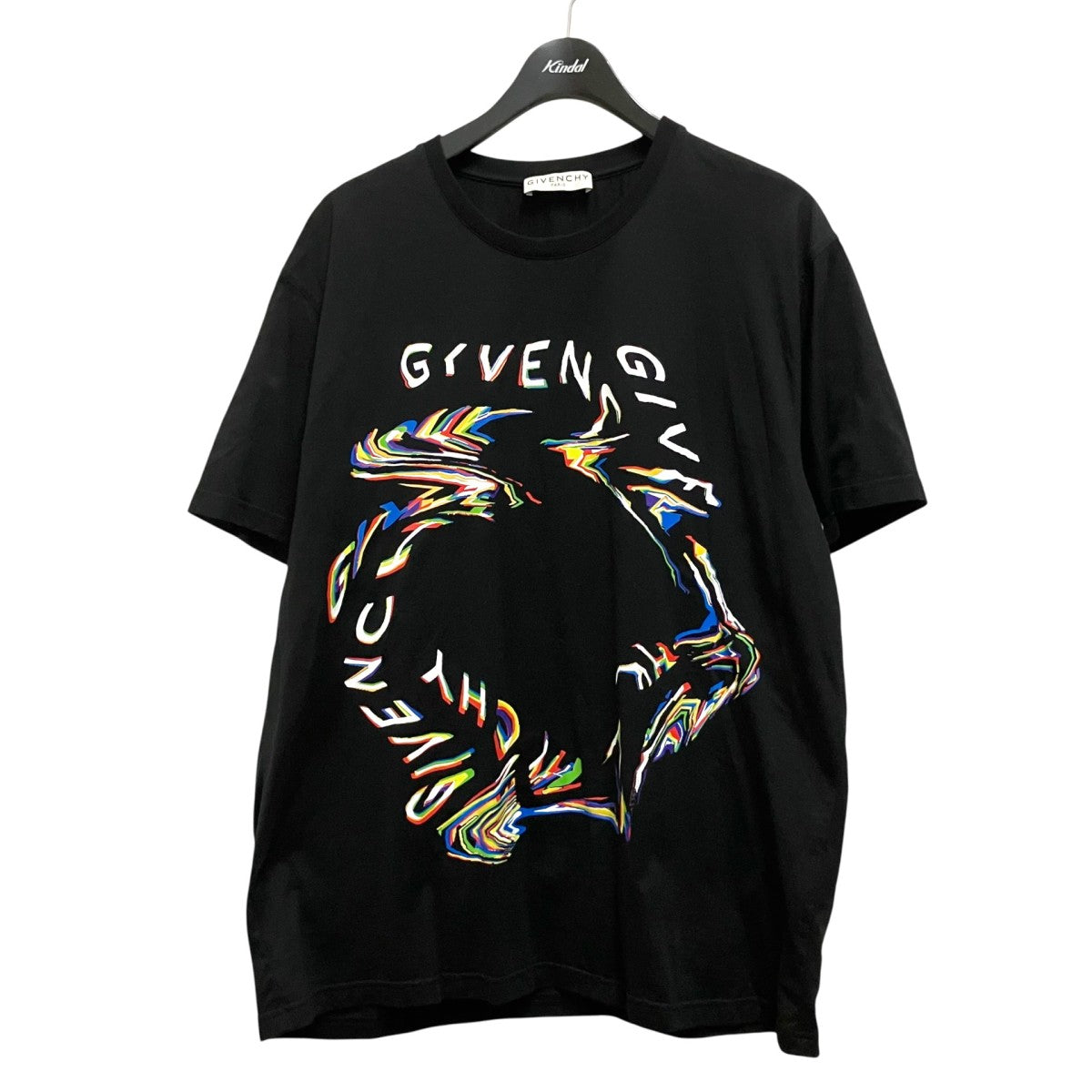 GIVENCHY GLITCH T-SHIRT半袖TシャツBM70Y73002 古着・中古-1枚目のアイテム画像