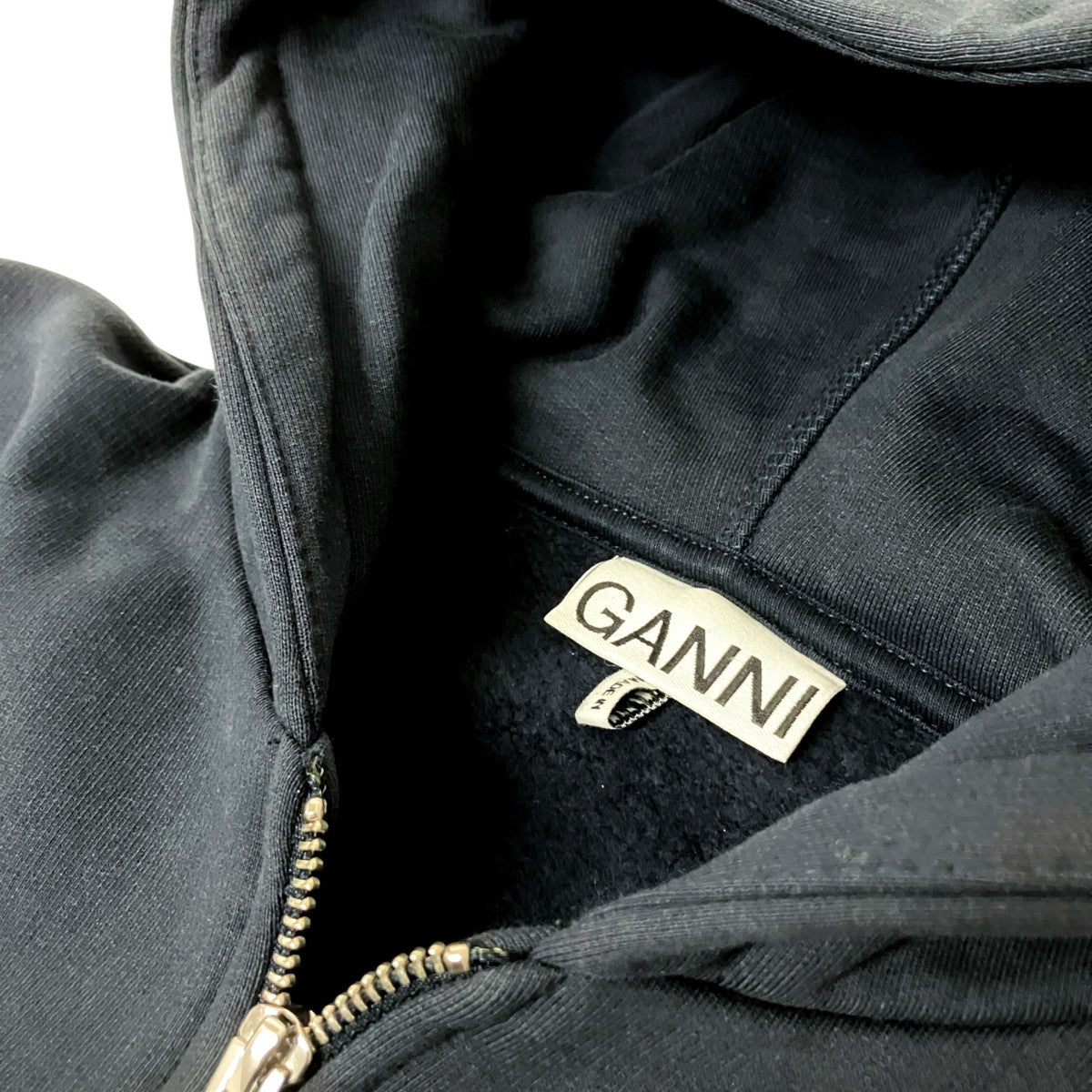 Ganni ジップパーカー24 070 213 0000 4 0 古着・中古-3枚目のアイテム画像