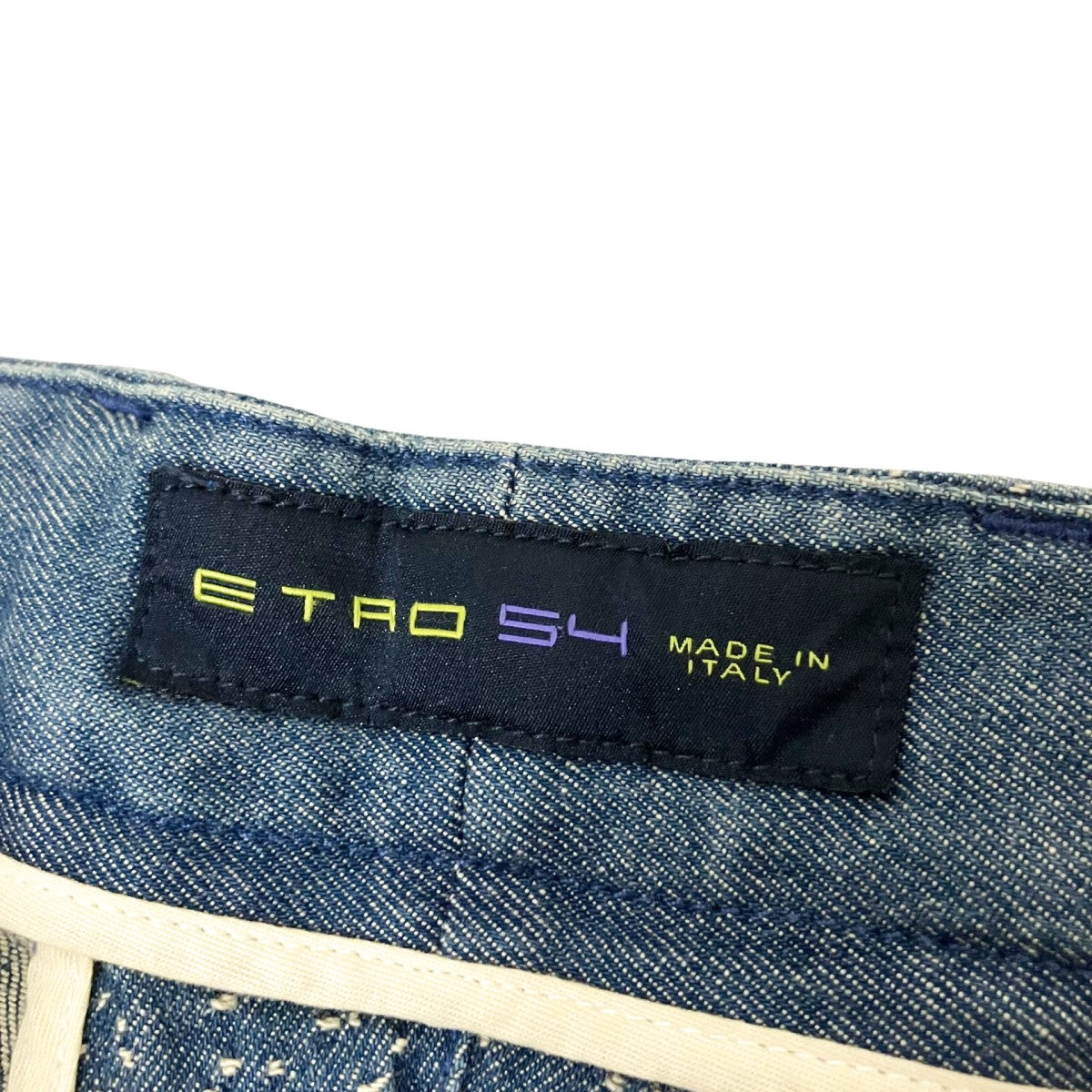 ETRO 総柄パンツ161 1W150 9431 古着・中古-4枚目のアイテム画像