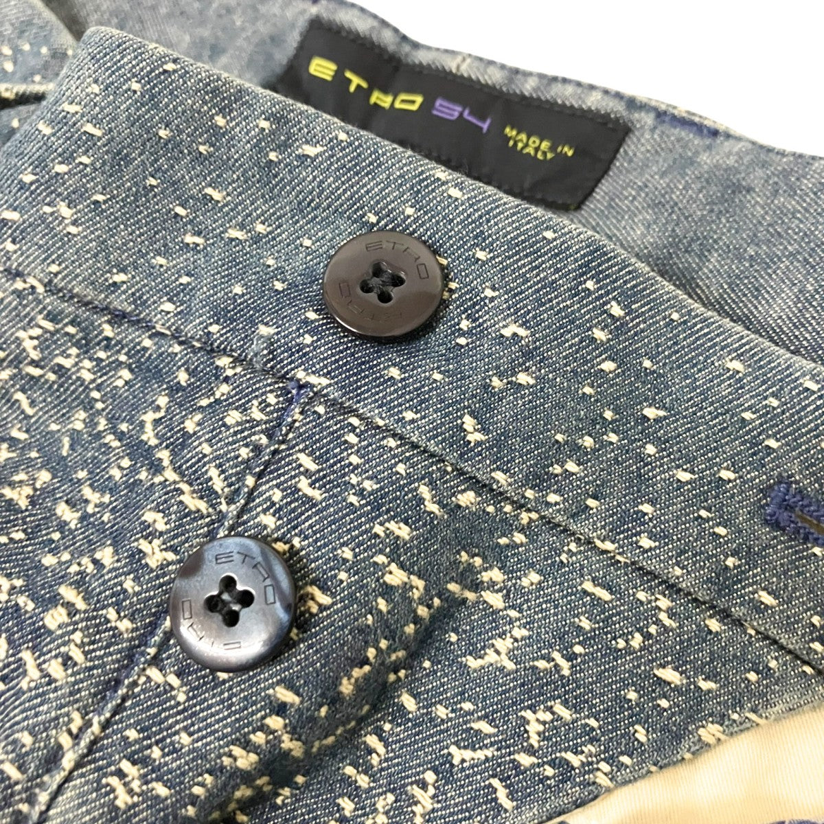 ETRO 総柄パンツ161 1W150 9431 古着・中古-5枚目のアイテム画像