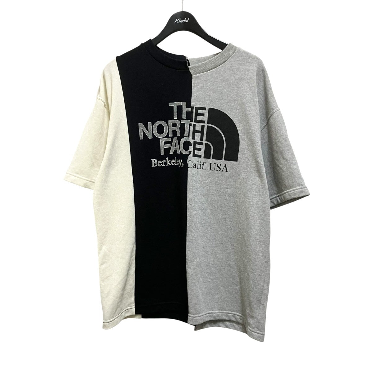 THE NORTH FACE Asymmetry Logo TeeアシンメトリーカットソーNT3916N 古着・中古-1枚目のアイテム画像