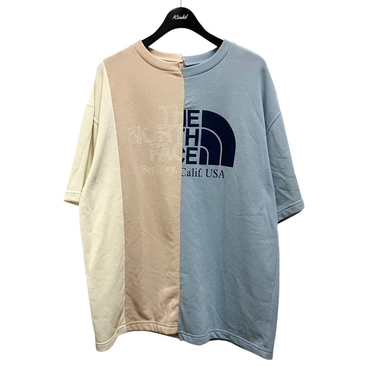 THE NORTH FACE Asymmetry Logo TeeアシンメトリーカットソーNT3916N 古着・中古-1枚目のアイテム画像