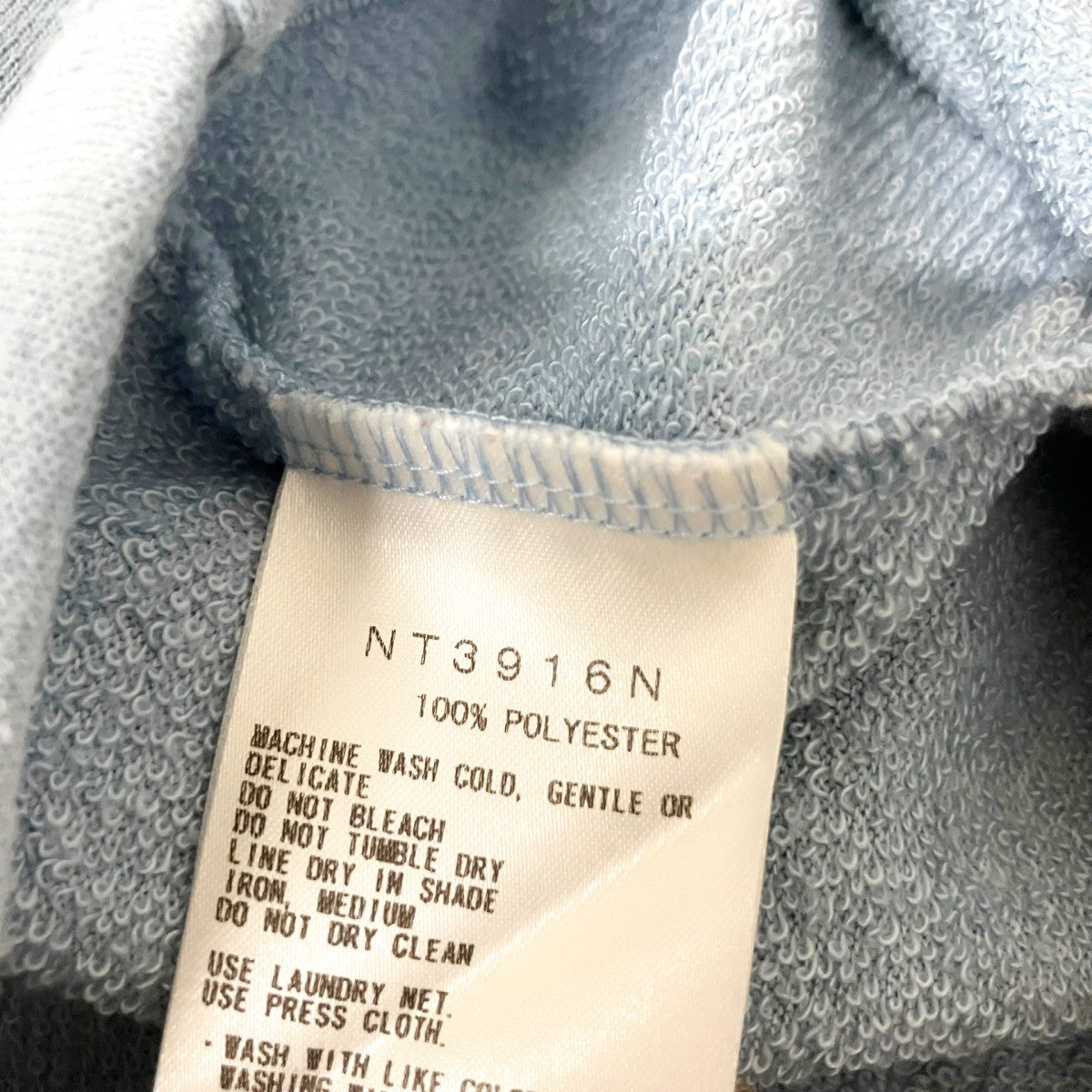 THE NORTH FACE Asymmetry Logo TeeアシンメトリーカットソーNT3916N 古着・中古-5枚目のアイテム画像