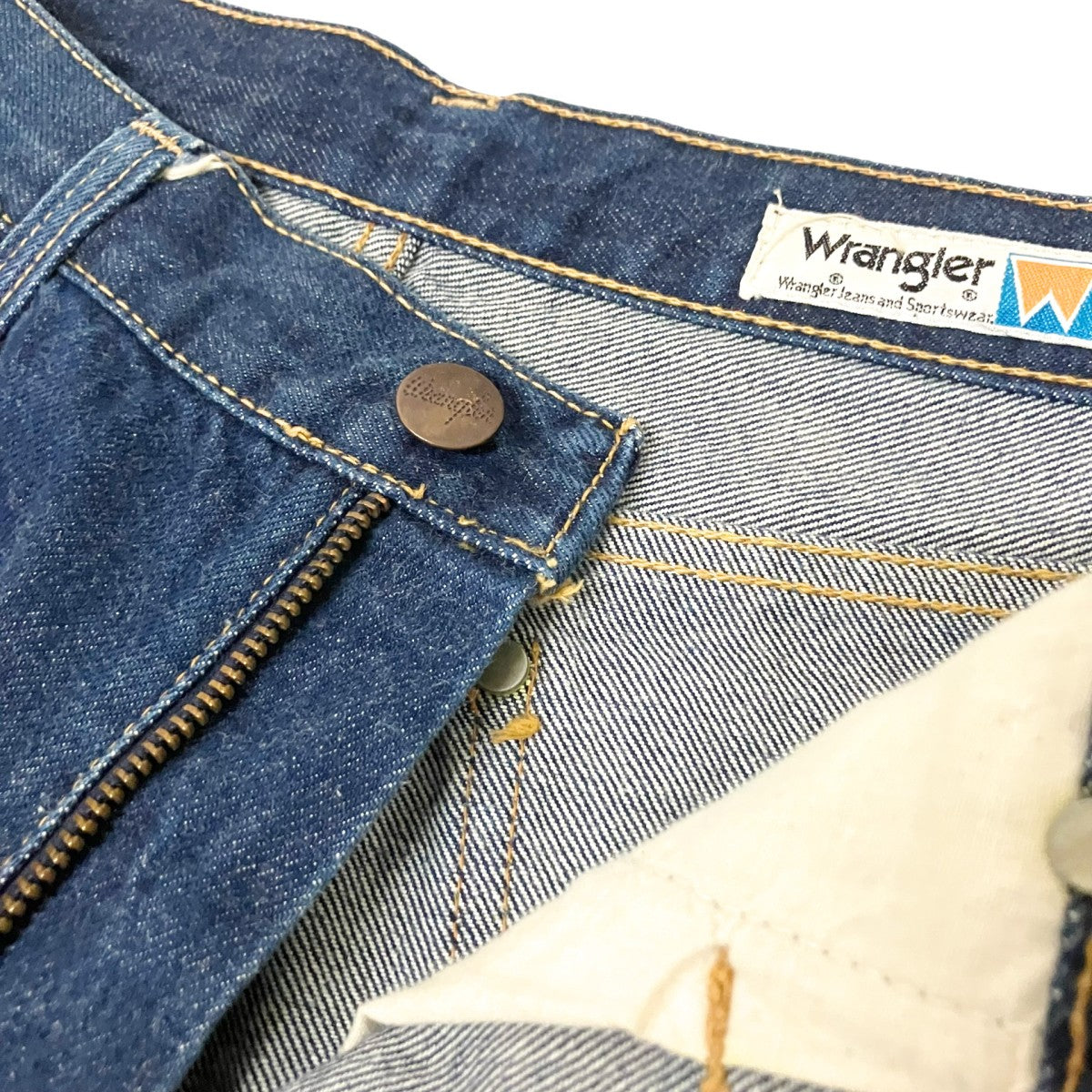 Wrangler フレアデニムパンツ 古着・中古-4枚目のアイテム画像