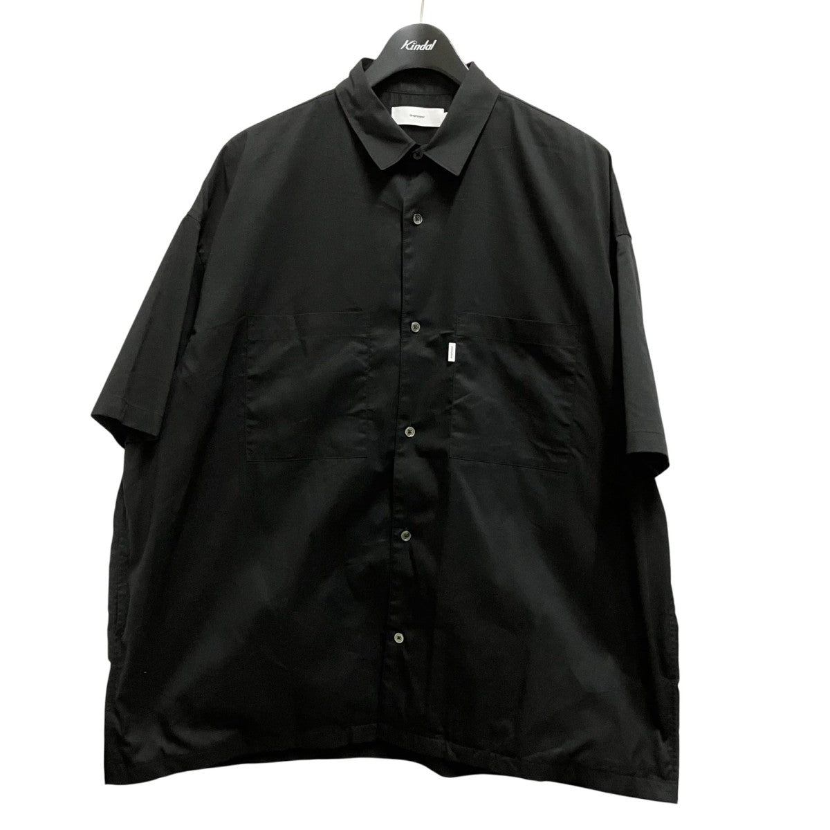 Graphpaper Solotex Twill S／S Oversized Box Shirt半袖シャツGM241 50291B 古着・中古-1枚目のアイテム画像