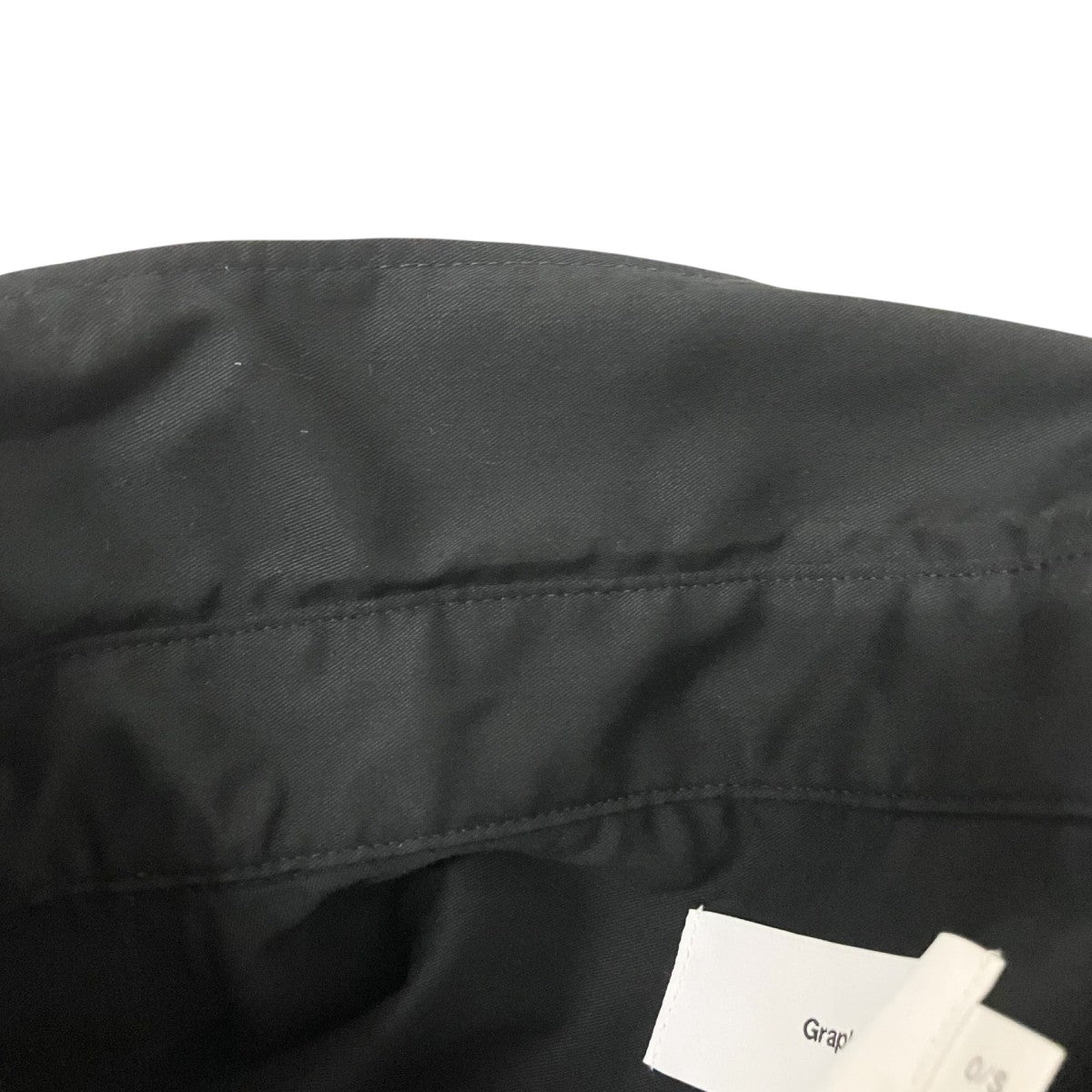 Graphpaper Solotex Twill S／S Oversized Box Shirt半袖シャツGM241 50291B 古着・中古-5枚目のアイテム画像