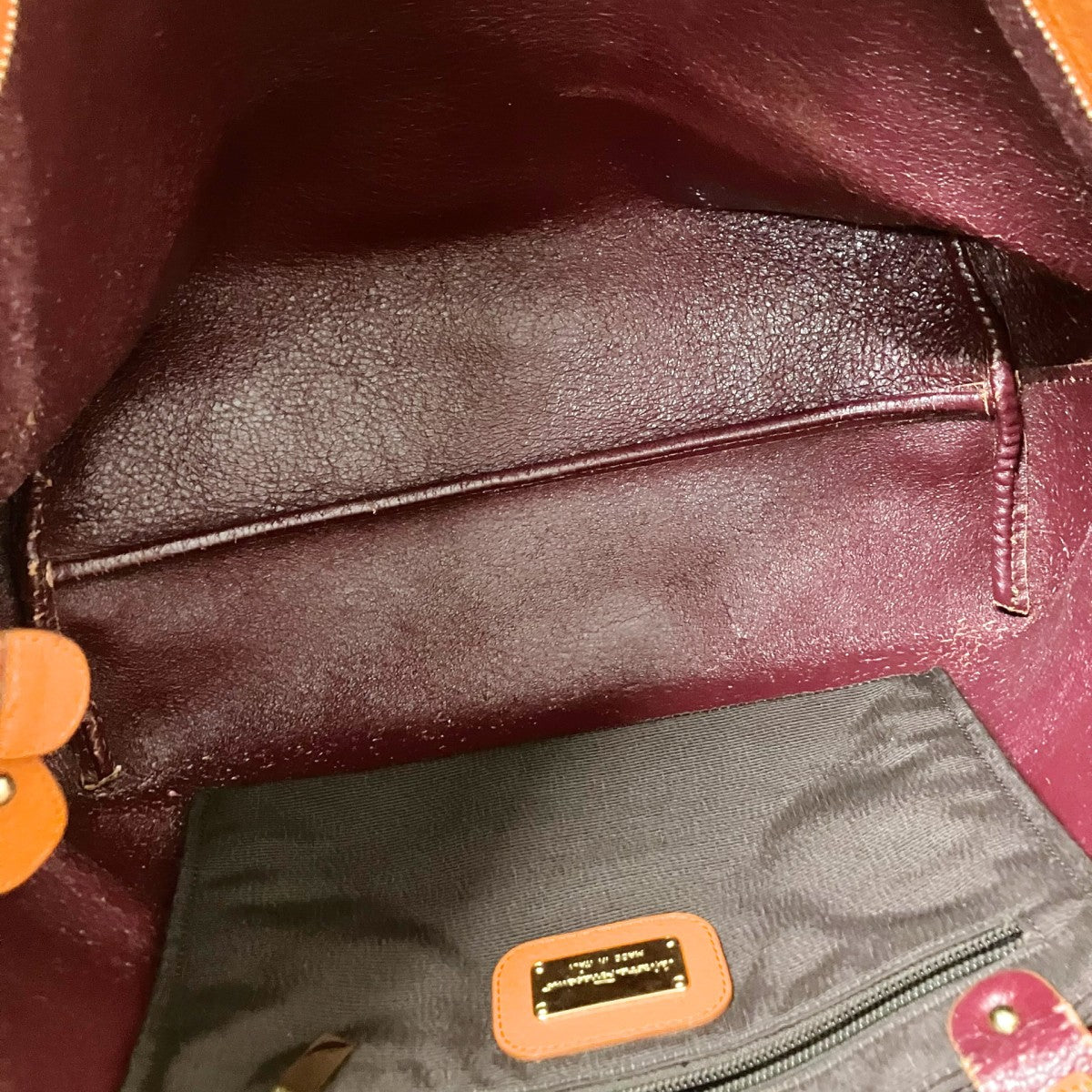 Salvatore Ferragamo レザートートバッグGU 21D766 古着・中古-10枚目のアイテム画像