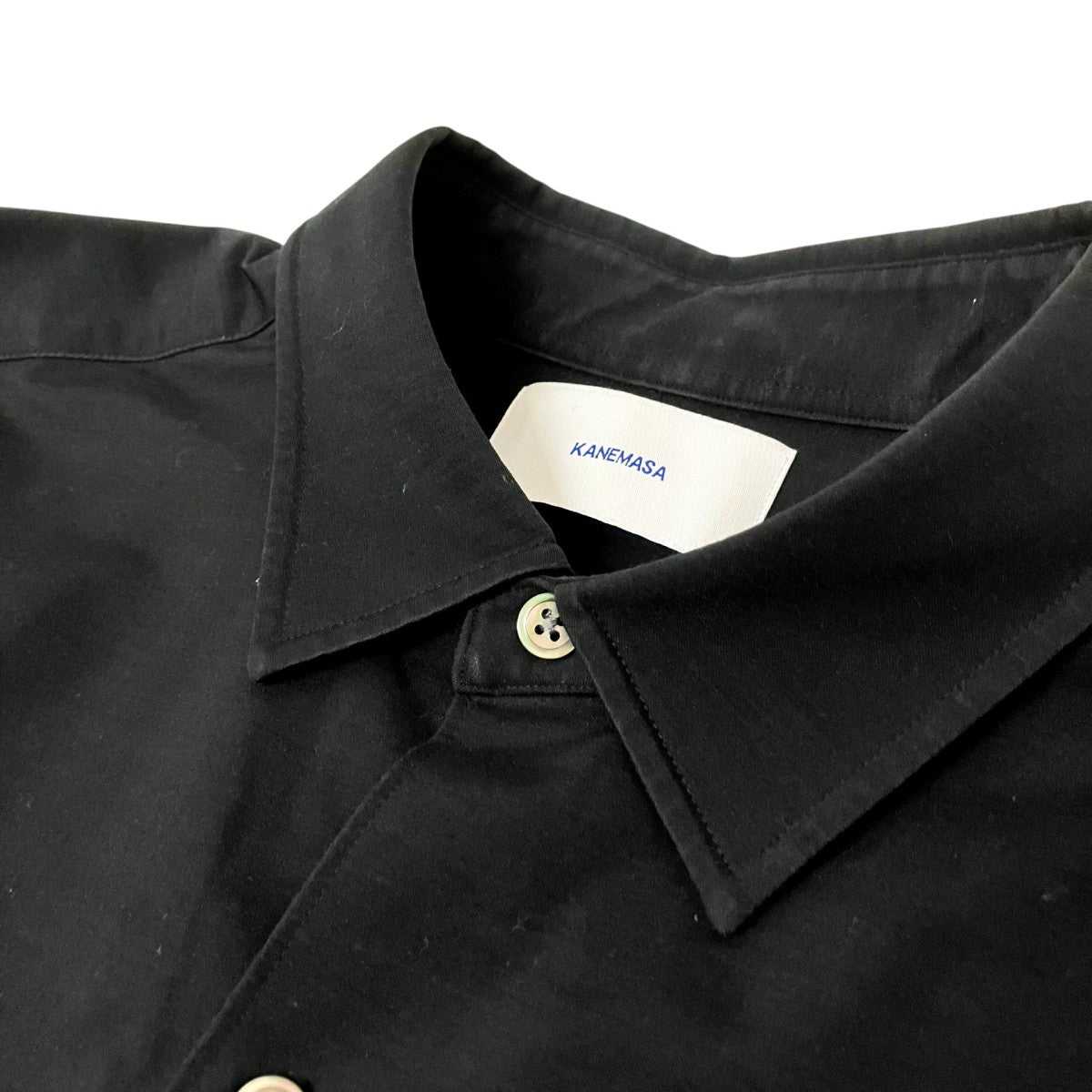 KANEMASA ROYAL OX DRESS JERSEY SHIRT長袖シャツKM23S 008 古着・中古-3枚目のアイテム画像