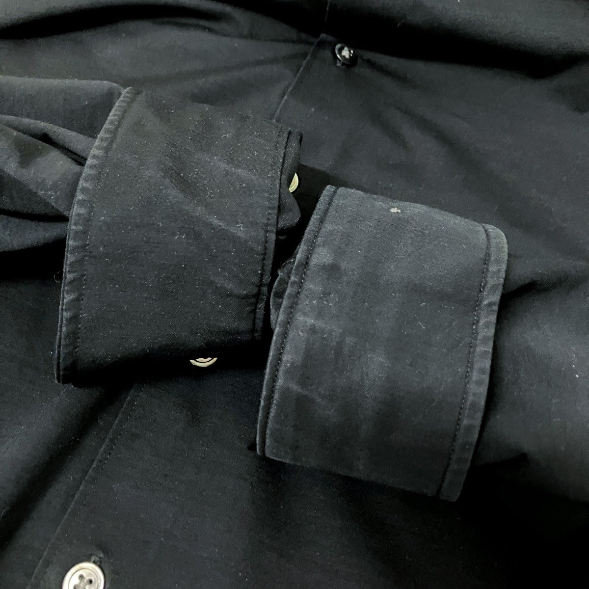 KANEMASA ROYAL OX DRESS JERSEY SHIRT長袖シャツKM23S 008 古着・中古-5枚目のアイテム画像