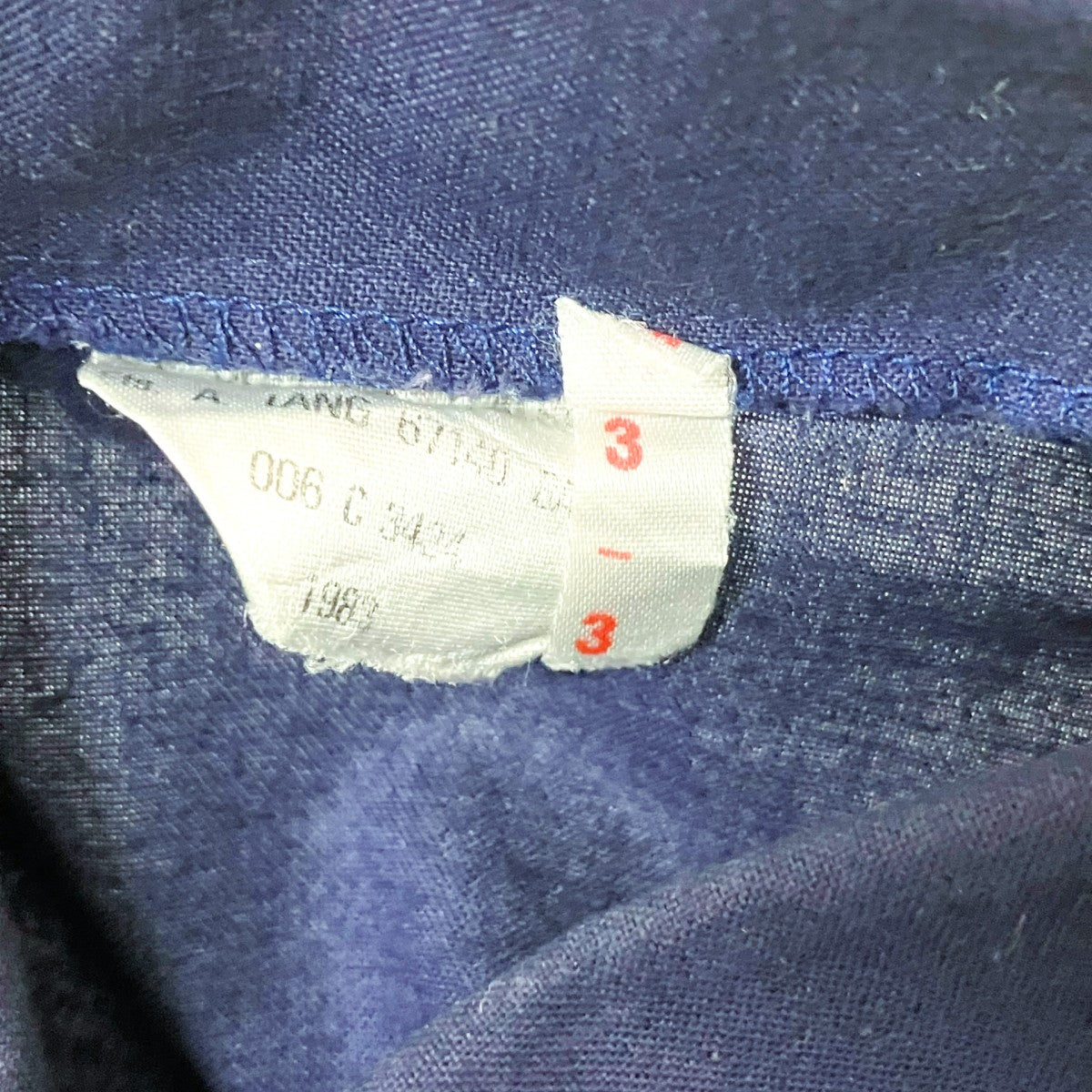 EURO VINTAGE ワークシャツ 古着・中古-5枚目のアイテム画像