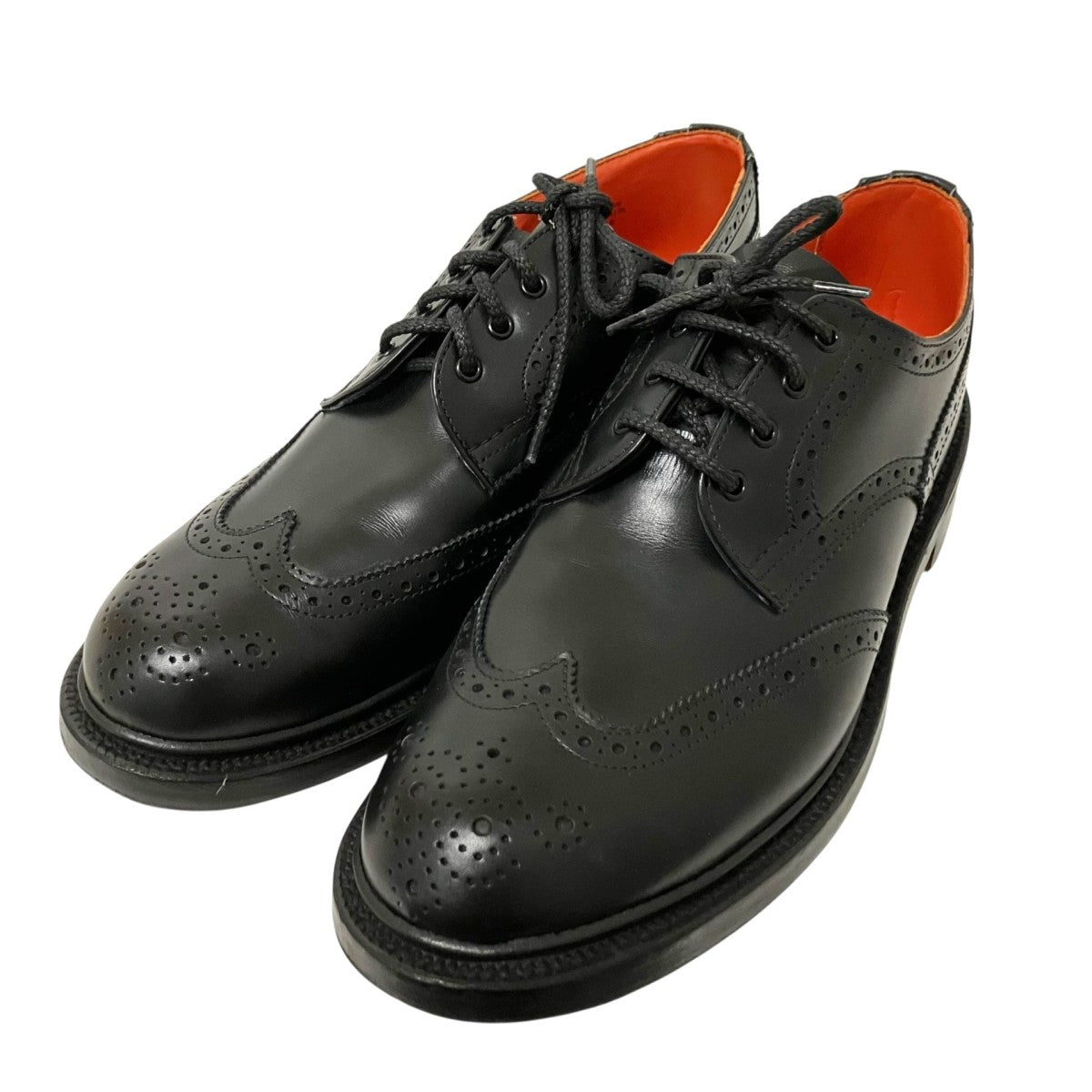 Tricker’s Marron Antique BURTONレザーシューズ950854 古着・中古-1枚目のアイテム画像
