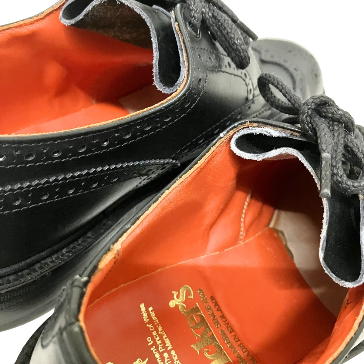 Tricker’s Marron Antique BURTONレザーシューズ950854 古着・中古-6枚目のアイテム画像