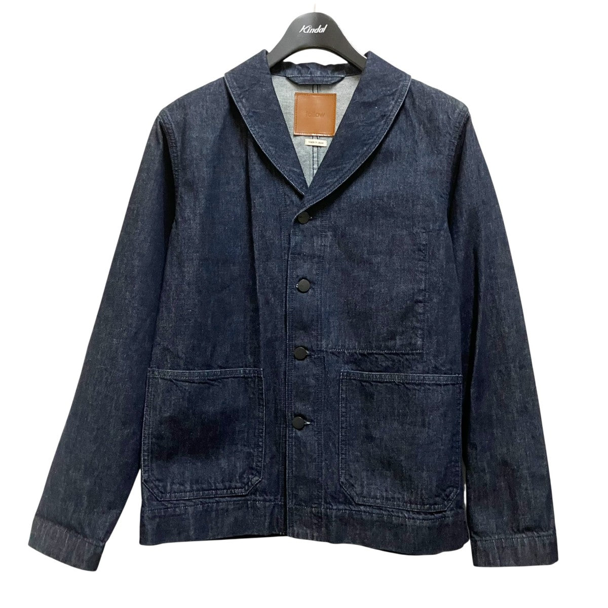 follow×Brilla per il gusto デニムジャケットFOL MJ006 古着・中古-1枚目のアイテム画像