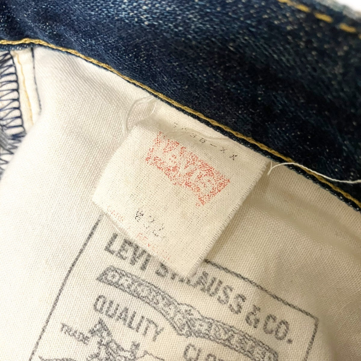 LEVI’S 503B-XXデニムパンツ 古着・中古-5枚目のアイテム画像