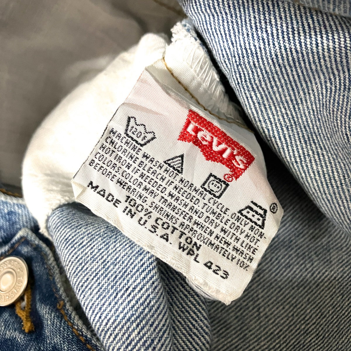 LEVI’S 90'sデニムパンツ501 0000 古着・中古-5枚目のアイテム画像