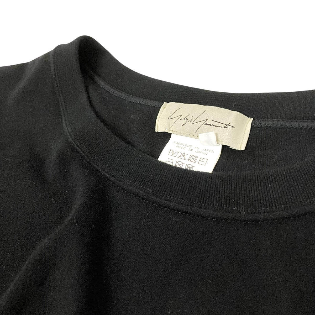 YOHJI YAMAMOTO 長袖カットソーFO T50 051A 古着・中古-3枚目のアイテム画像