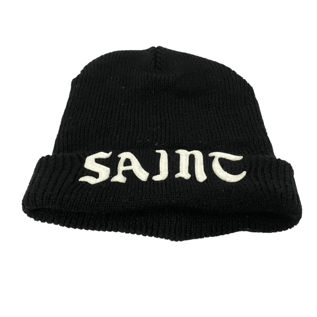 SAINT MICHAEL ニット帽SM YS1 0000 081 古着・中古-1枚目のアイテム画像