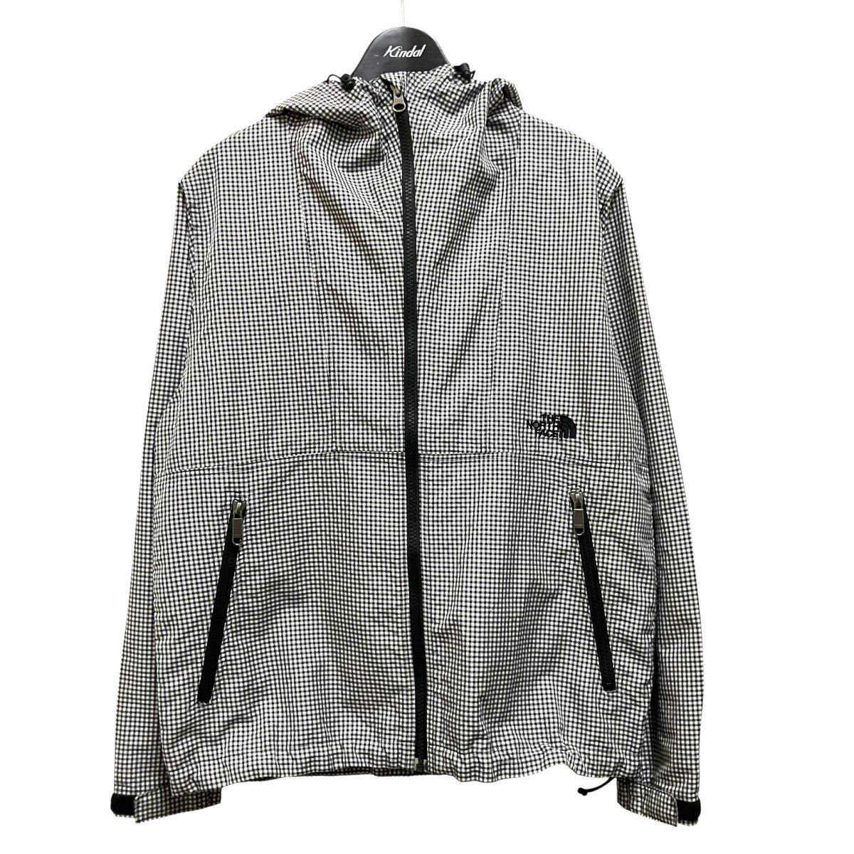 THE NORTH FACE Novelty Compact JacketギンガムチェックマウンテンジャケットNPW71535 古着・中古-1枚目のアイテム画像