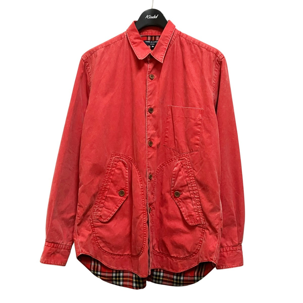 COMME des GARCONS HOMME コットンジャケットHQ B001 古着・中古-1枚目のアイテム画像