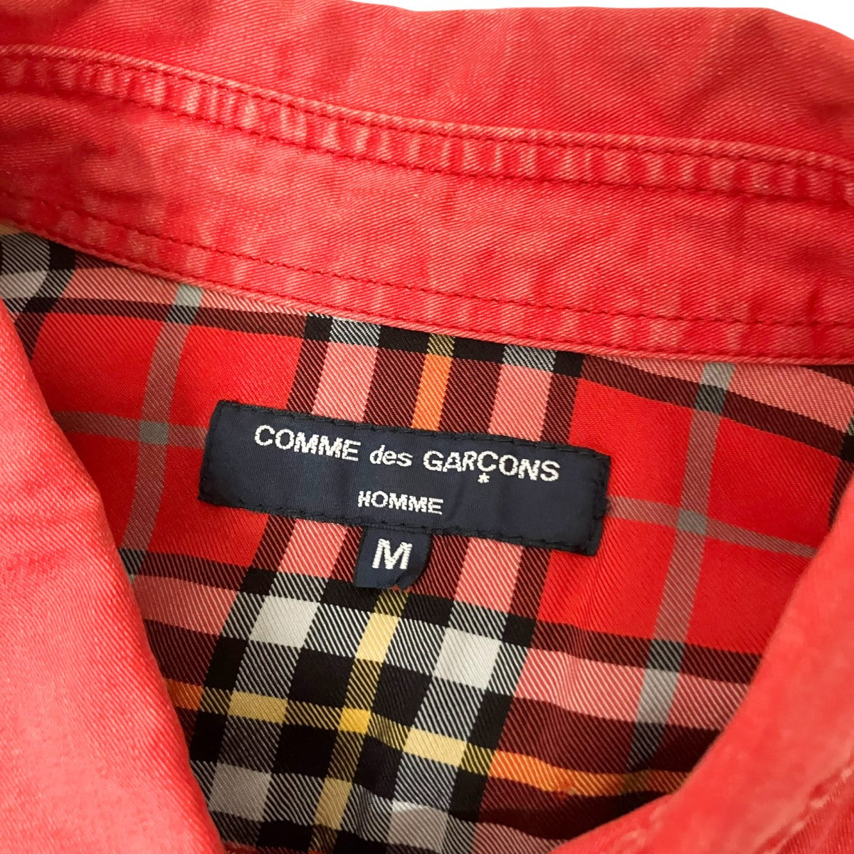 COMME des GARCONS HOMME コットンジャケットHQ B001 古着・中古-4枚目のアイテム画像