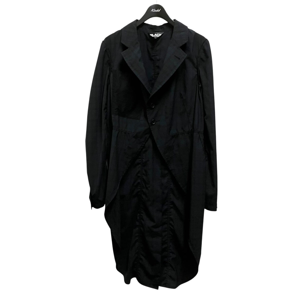 BLACK COMME des GARCONS ロングジャケット1H J016 古着・中古-1枚目のアイテム画像