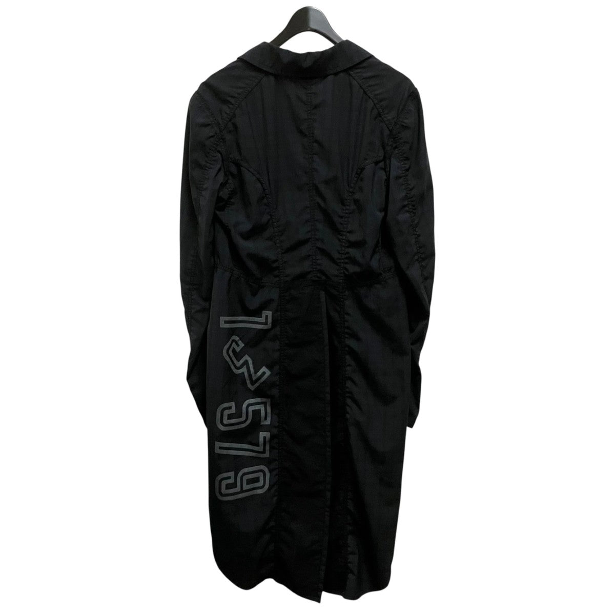BLACK COMME des GARCONS ロングジャケット1H J016 古着・中古-2枚目のアイテム画像