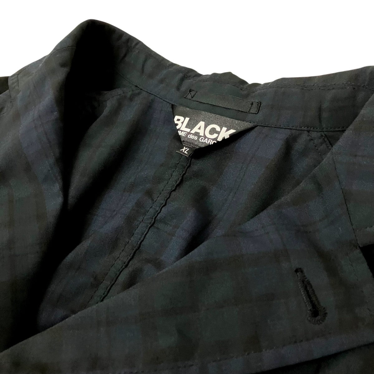BLACK COMME des GARCONS ロングジャケット1H J016 古着・中古-3枚目のアイテム画像