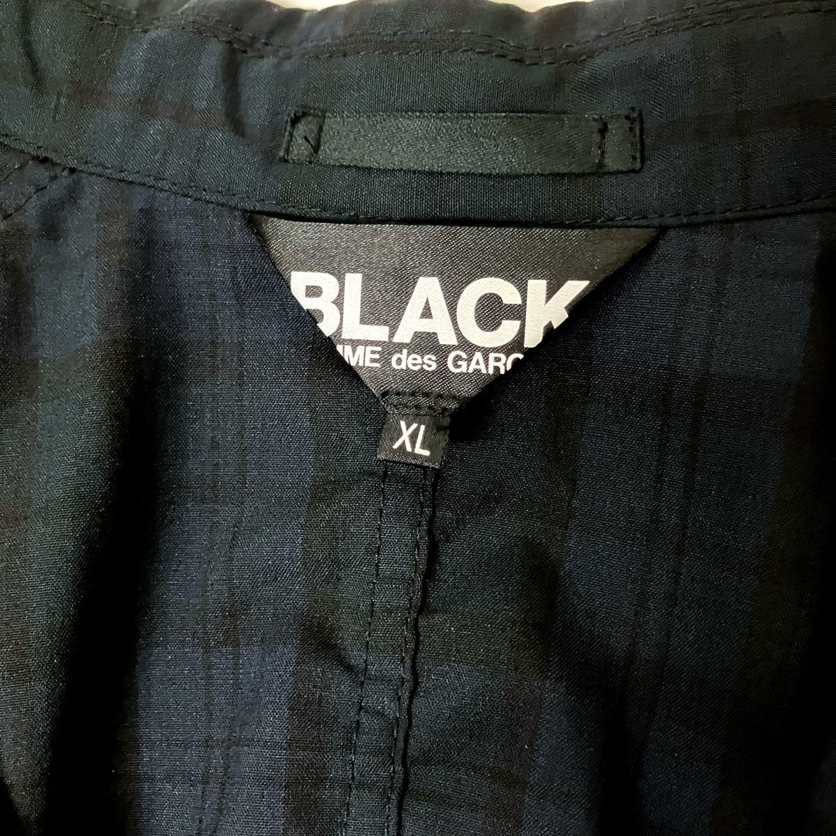 BLACK COMME des GARCONS ロングジャケット1H J016 古着・中古-4枚目のアイテム画像