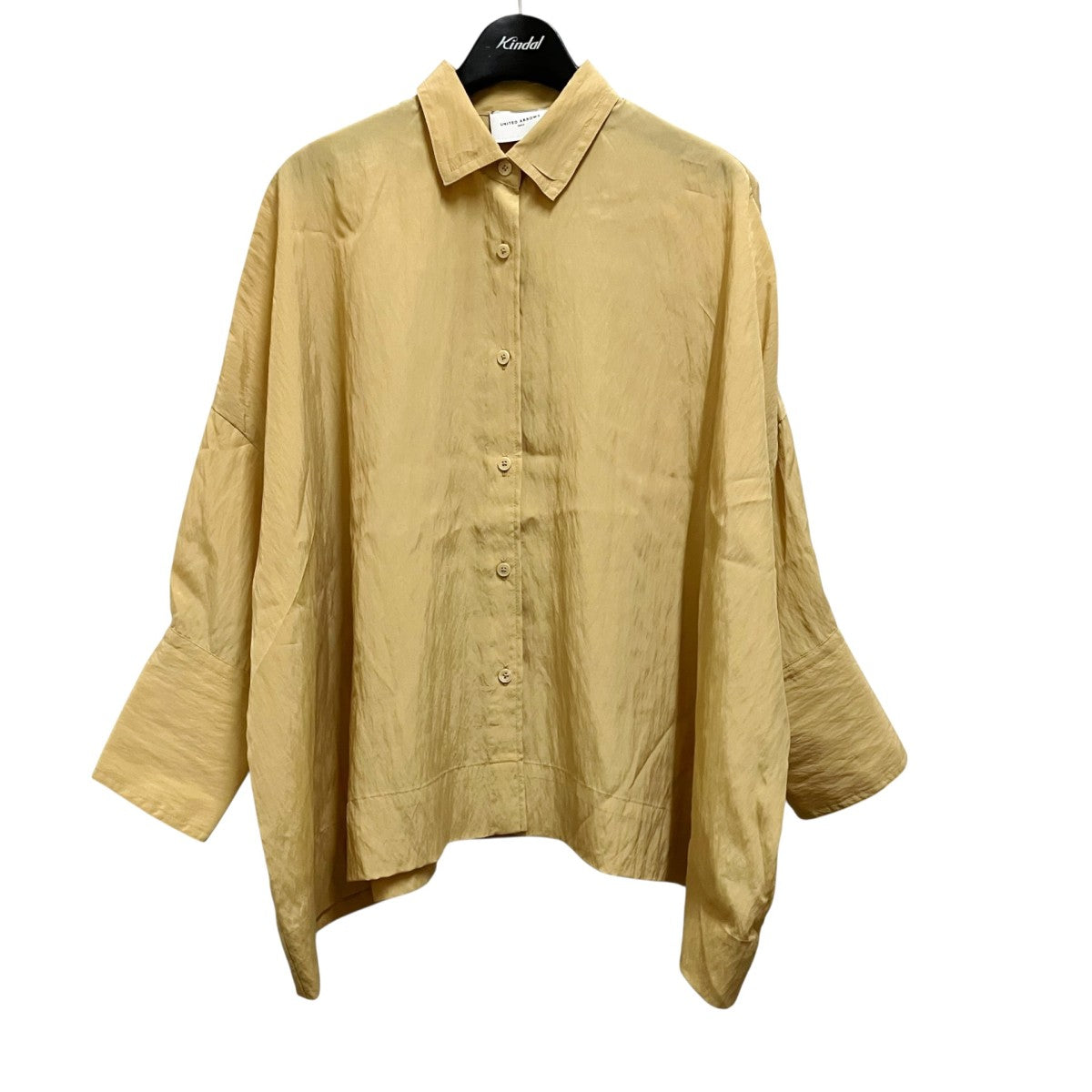 UNITED ARROWS ワッシャードルマンスリーブシャツ1511 144 2249 古着・中古-1枚目のアイテム画像