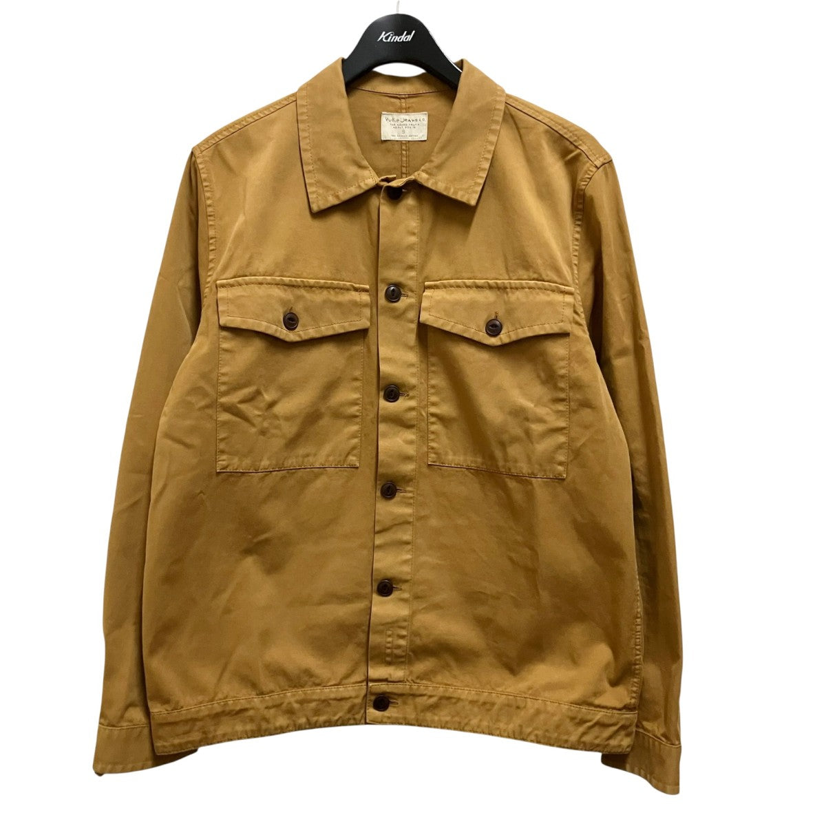 NUDIE JEANS Colin Utility Overshirtシャツジャケット 古着・中古-1枚目のアイテム画像