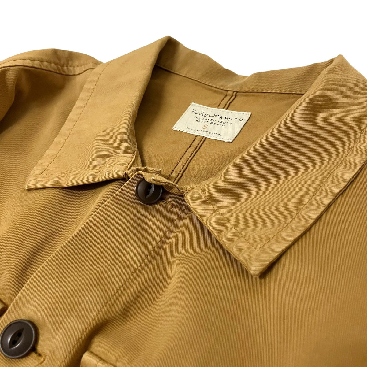 NUDIE JEANS Colin Utility Overshirtシャツジャケット 古着・中古-3枚目のアイテム画像