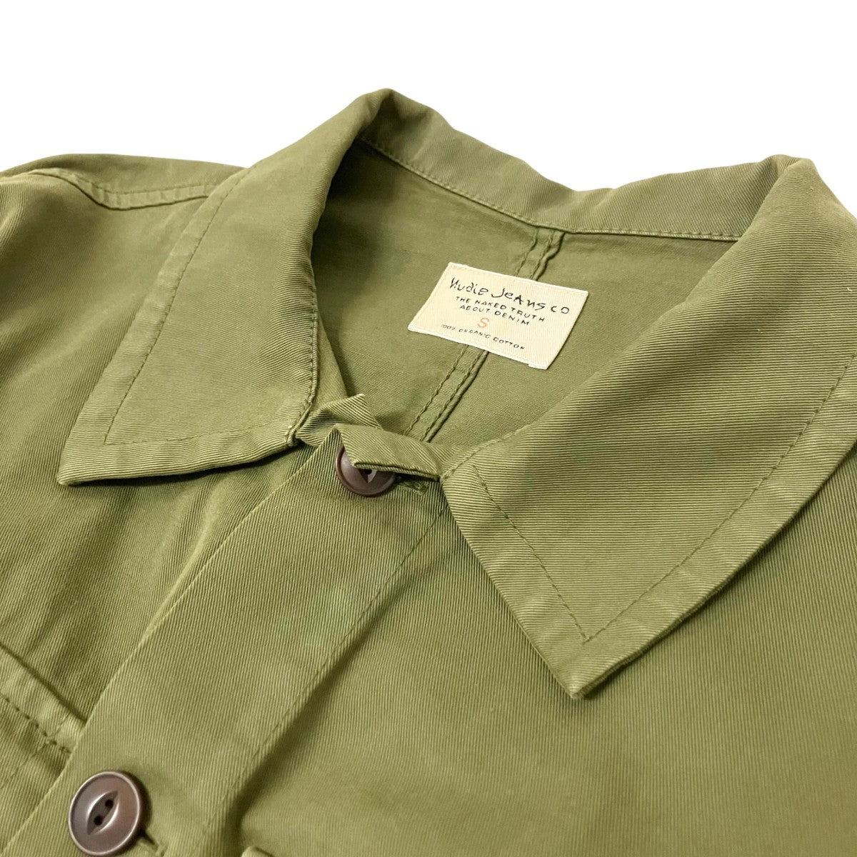 NUDIE JEANS Colin Utility Overshirtシャツジャケット 古着・中古-3枚目のアイテム画像
