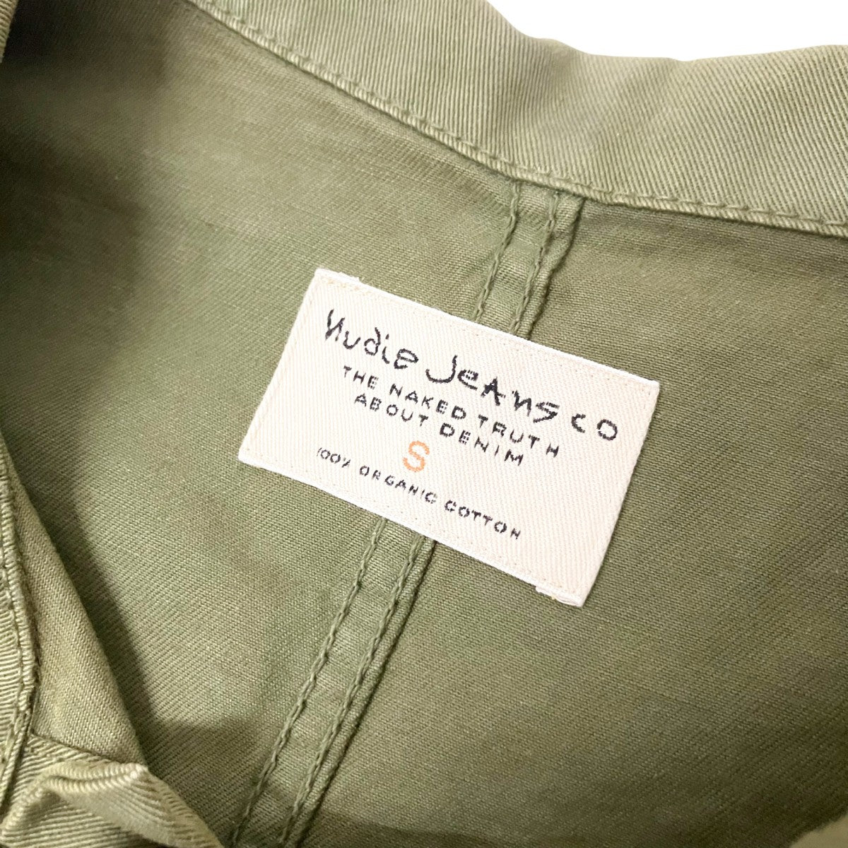 NUDIE JEANS Colin Utility Overshirtシャツジャケット 古着・中古-4枚目のアイテム画像