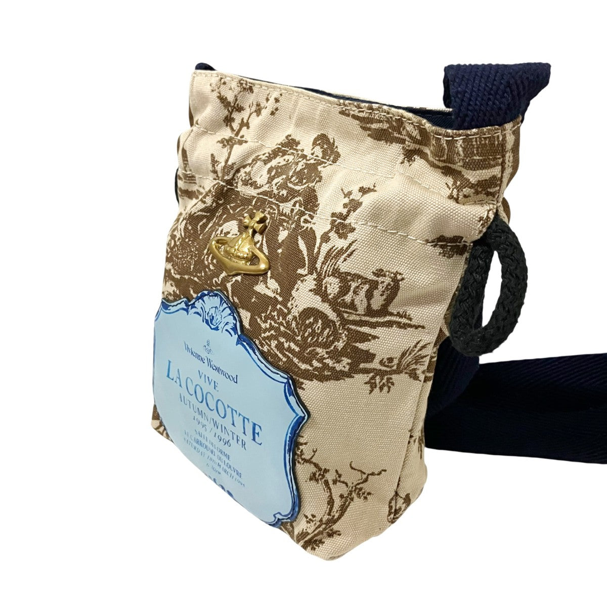 Vivienne Westwood ETPOMADOUR MINI SACKショルダーバッグ 古着・中古-3枚目のアイテム画像