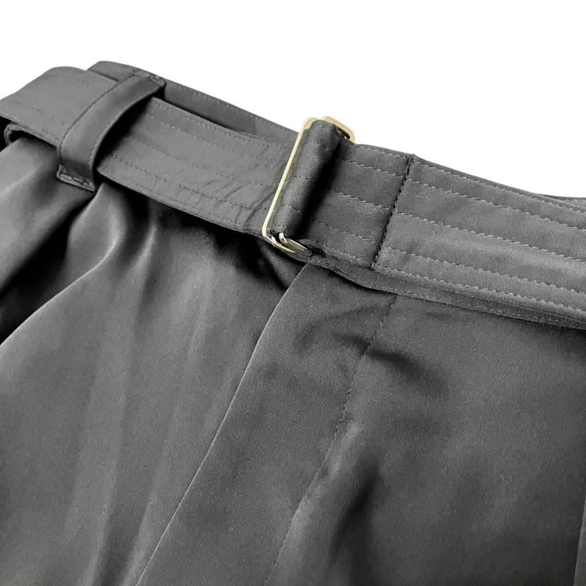 MAISON SPECIAL Stretch Satin Prime-Wide Cargo Pantsカーゴパンツ11251461201 古着・中古-3枚目のアイテム画像