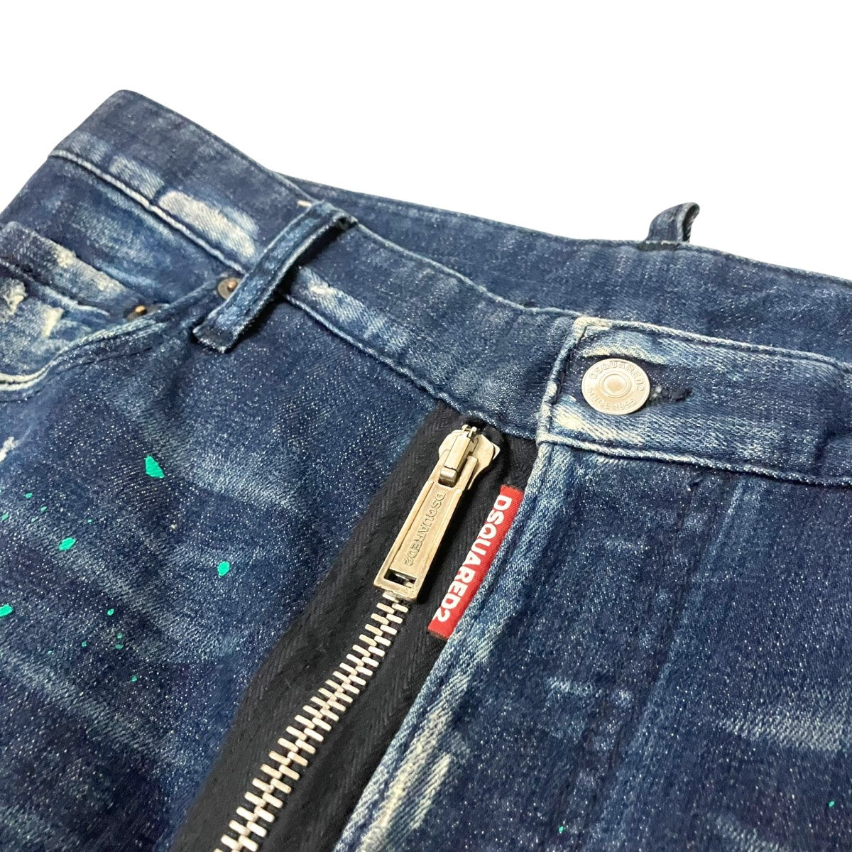 DSQUARED2 TIDY BIKER JEAN加工デニムパンツS71LB0326 S30342 古着・中古-3枚目のアイテム画像