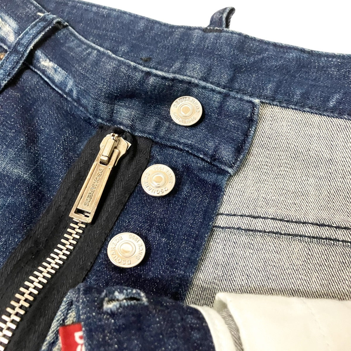 DSQUARED2 TIDY BIKER JEAN加工デニムパンツS71LB0326 S30342 古着・中古-4枚目のアイテム画像