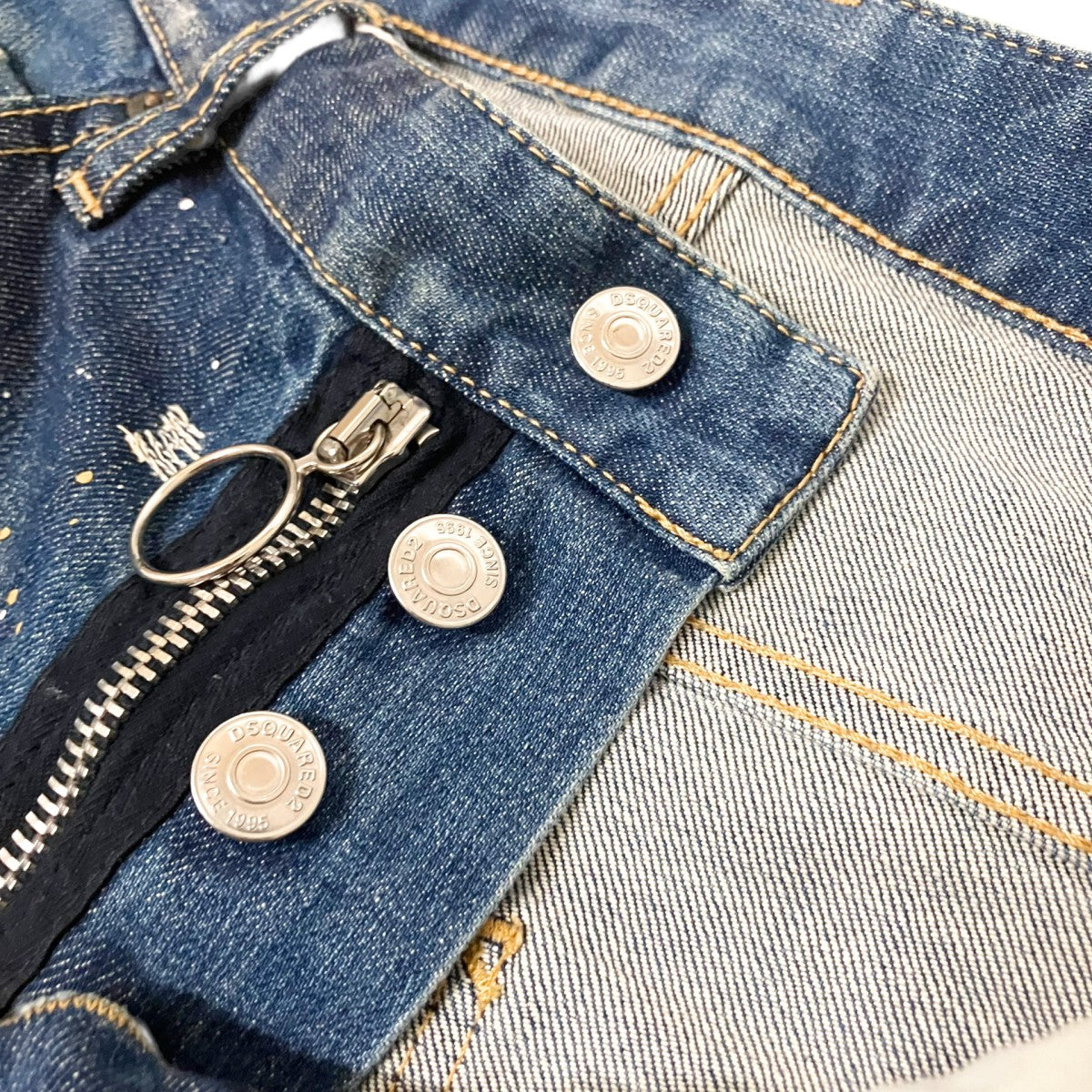 DSQUARED2 加工デニムパンツS71LB0114 S30144 古着・中古-4枚目のアイテム画像