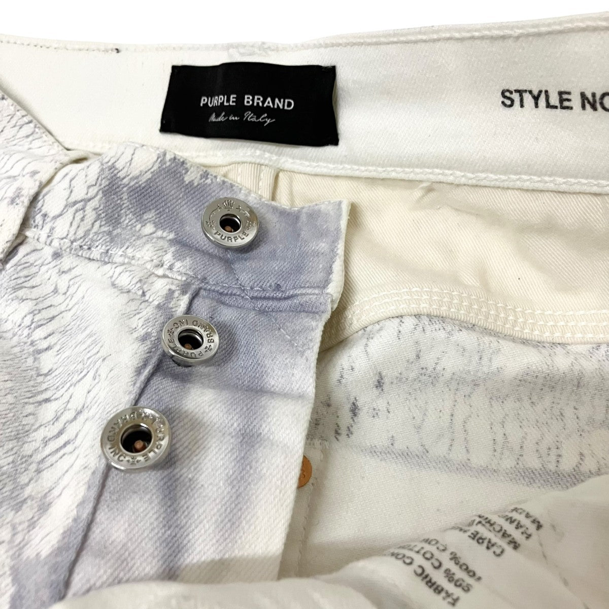 purple brand デニムパンツPF2201JNS 古着・中古-4枚目のアイテム画像