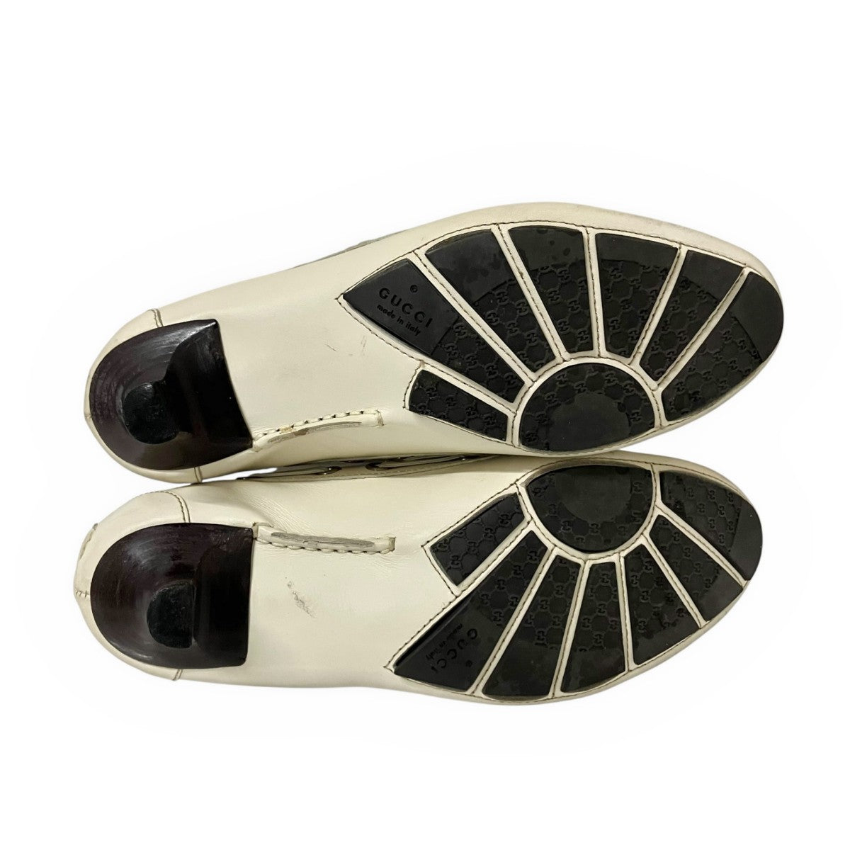 GUCCI(グッチ) タッセルローファー177054 177054 アイボリー サイズ 35