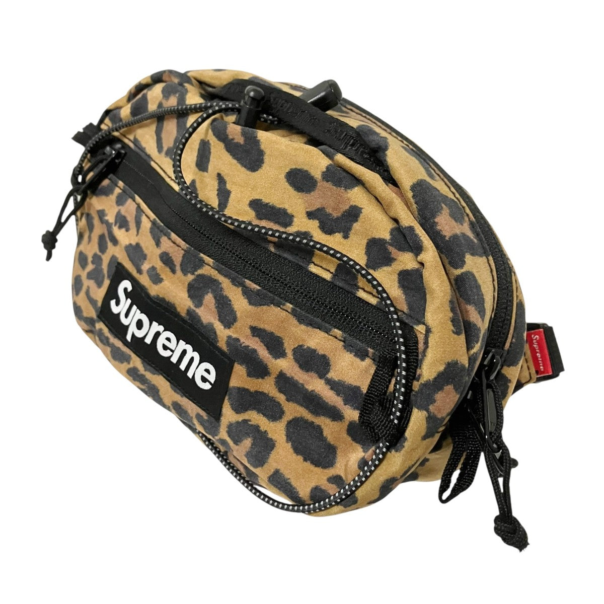 Supreme(シュプリーム) Leopard Waist Bagウエストバッグ ベージュ